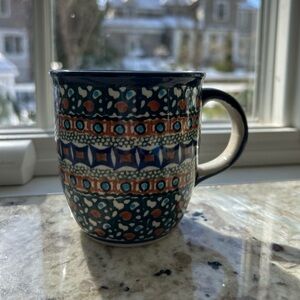 Polish Pottery Ceramic Mug